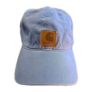 Carhartt Hat One Size Fits All Snapback Powder Blue Adjustable Workwear Unisex